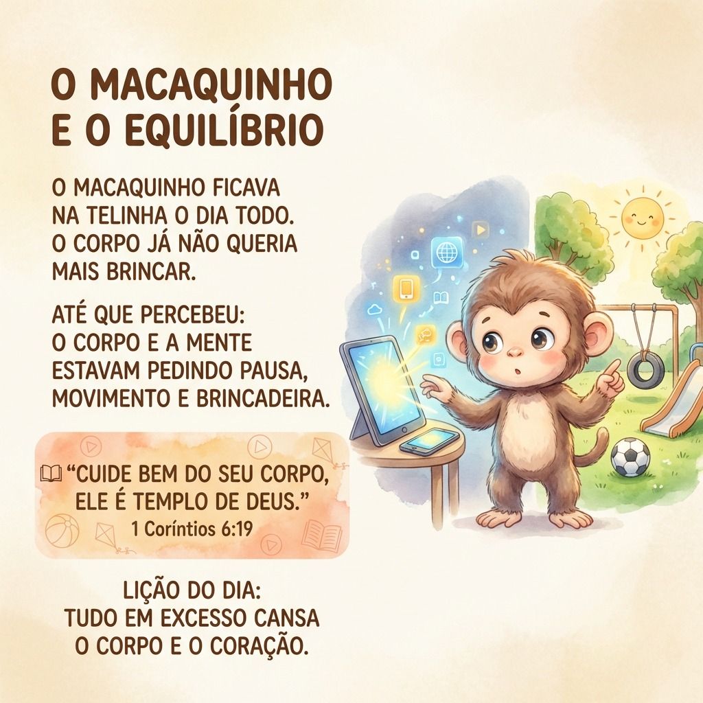 O Macaquinho e o Equilíbrio