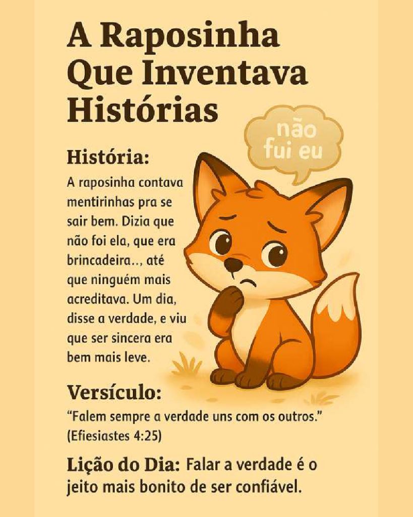 A Raposinha Que Inventava Histórias